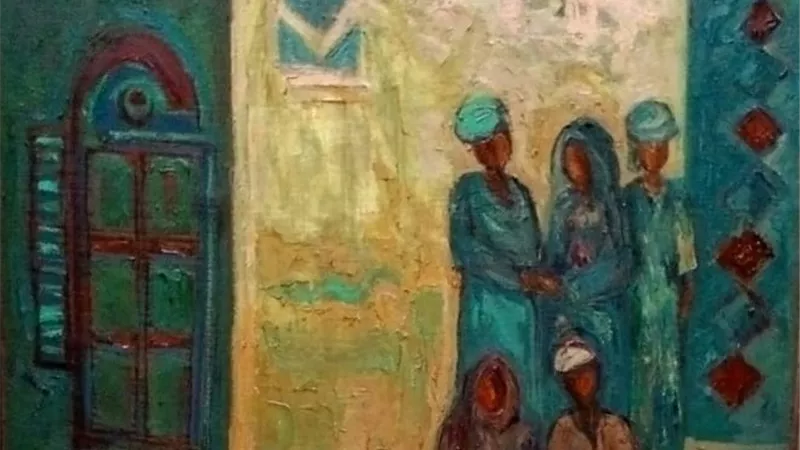 ٥٠لوحة فنية فى معرض شخبطة بالأوبرا
