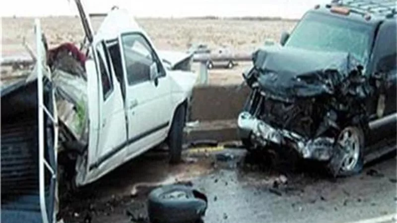 مصرع واصابة 3 أشخاص فى تصادم بالشرقية