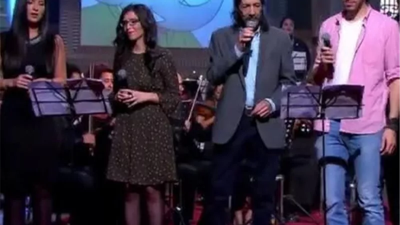 هلا رشدى وطارق العربى طرقان فى محكى القلعة