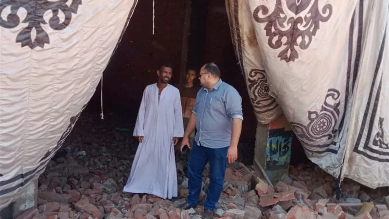 حملة مكبرة للتصدي لحالات البناء المخالف بغرب شبرا الخيمة