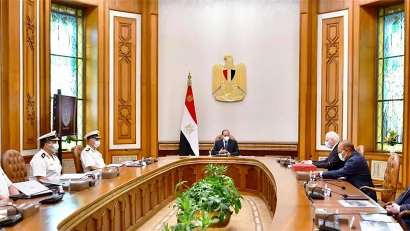 الرئيس السيسي يستقبل مالك ورئيس مجلس إدارة شركة لورسن الألمانية العالمية للصناعات البحرية