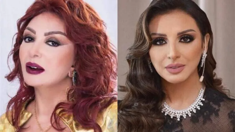 نبيلة عبيد توجه رسالة للمطربة أنغام