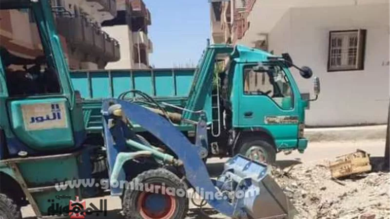 حملة مكثفة للنظافة العامة على عدة مناطق متفرقة بمدينة سفاجا