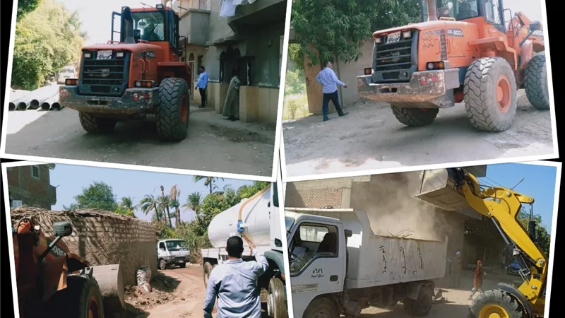 محافظ أسيوط: استكمال حملات النظافة وتمهيد الطرق بشوارع القرى والمراكز