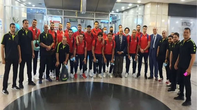 رجال يد الاهلى يخوضون مرانه الاول استعدادا لبطل نيجيريا