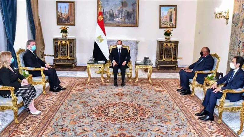 الرئيس السيسي يعبر لوزير خارجية صربيا عن اعتزاز مصر بالعلاقات التاريخية