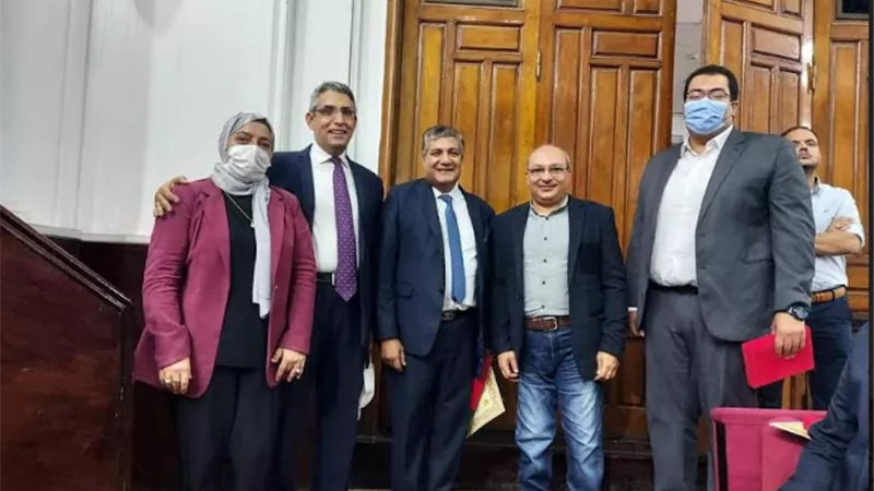 تكريم 6 أطباء من بني سويف في احتفالية النقابة العامة