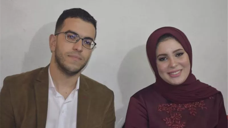 الف مبروك عقد قران دنيا و عمرو