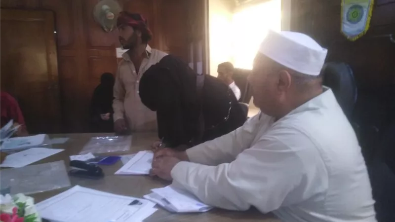 حملة للتصادق علي الزواج بمدينة نخل في وسط سيناء