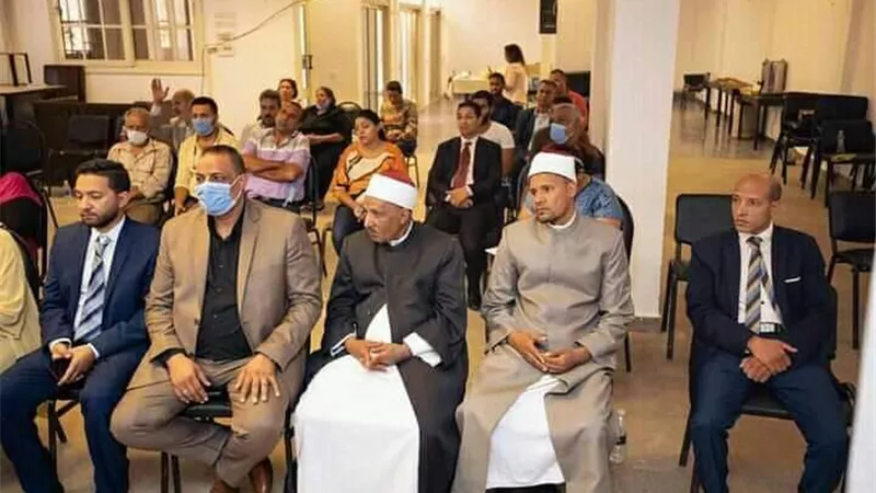تدشين مبادرة المحبة والسلام فى الكنيسة الإنجيلية بالبحر الأحمر