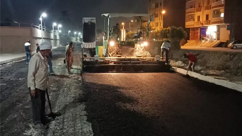 اعمال رصف واصلاحات ب حى المعصره