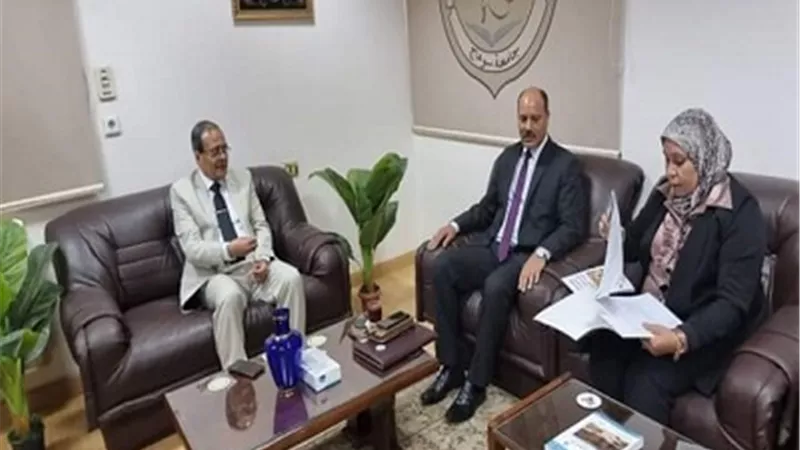 مديرية التربية والتعليم بسوهاج تتسلم مبنى كلية الزراعة القديم بالكوثر ..صور