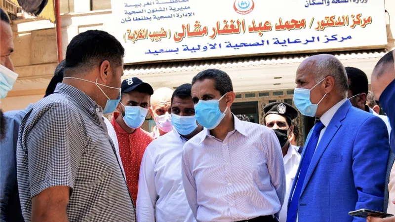 محافظ الغربية يقرر استخدام مقر حي ثالث طنطا لتطعيم المسافرين.