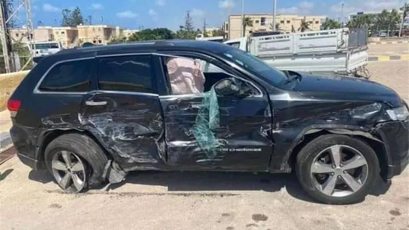 نجاة نجم الزمالك السابق من الموت.. صور