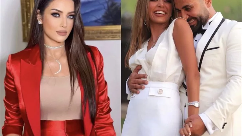 رضوى الشربينى لاحمد سعد بعد عقد قرانه : 