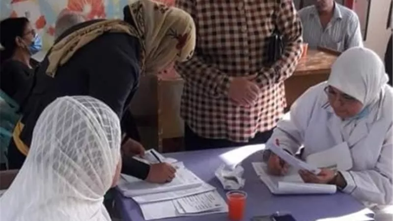 اقبال علي تلقي لقاح كورونا بالاسماعيلية