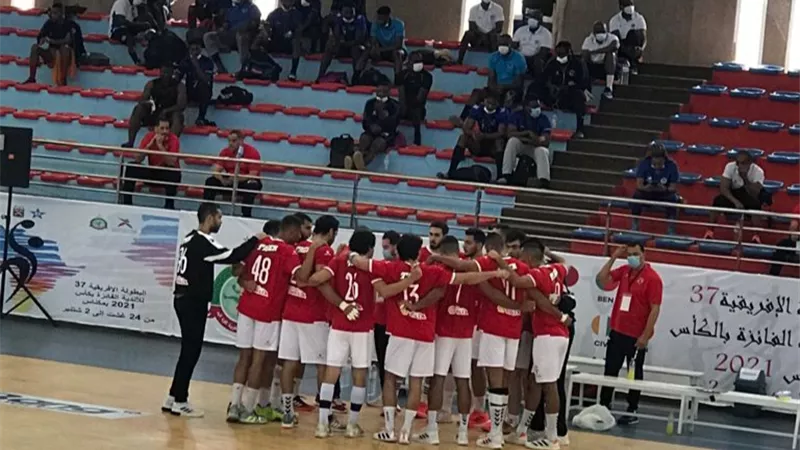 رجال يد الأهلي يفوز على ريما النيجيري في بطولة كأس الكؤوس الإفريقية
