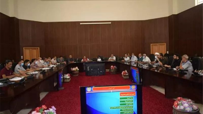 اجتماع تنسيقي لمشروع صقر ٨٤ لمواجهة الأزمات والكوارث بالبحرالأحمر