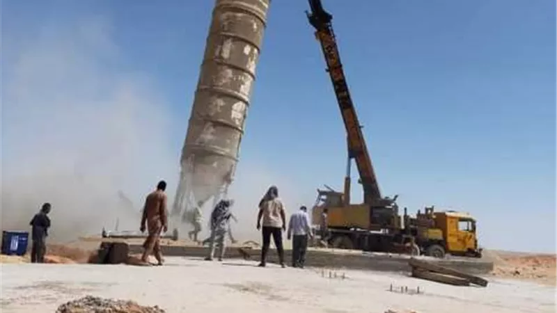 تكثيف الاعمال بطريق مطروح سيوة الخرساني