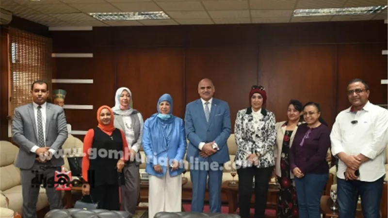 رئيس جامعة الأقصر يبحث سبل التعاون المشترك مع المجلس القومي للمرأة