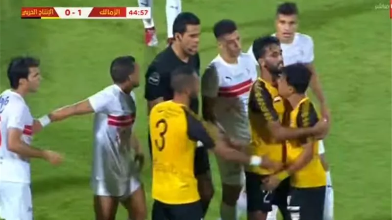 الزمالك يتقدم بهدف زيزو فى الشوط الأول ويقترب من الإحنفال بالدورى