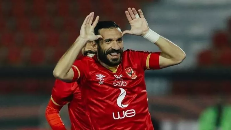 معلول يسجل هدف التعادل للأهلي في مرمى الجونة