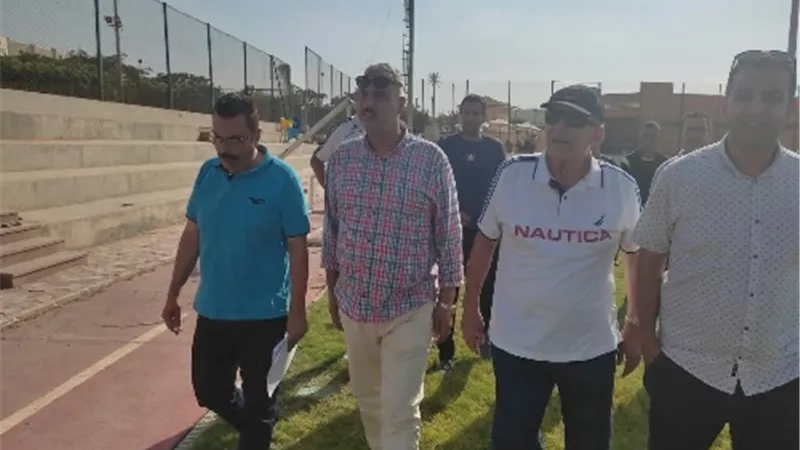 وكيل وزارة الشباب والرياضة بالقليوبية يتفقد نادي احمد عرابي بمدينة العبور