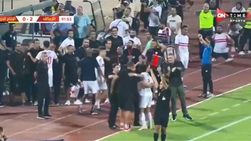 رسمياً .. الزمالك بطلاً للدورى بعد الفوز امام الإنتاج الحربى