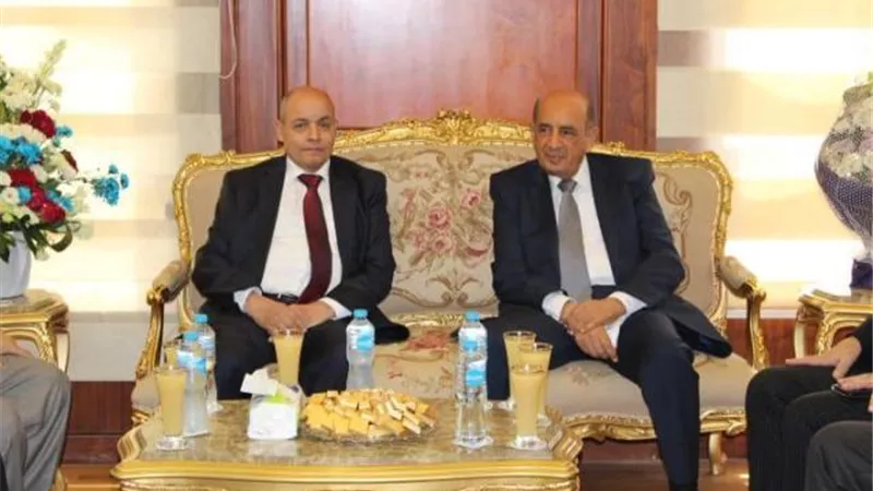 رئيس هيئة النيابة الإدارية يستقبل رئيس هيئة قضايا الدولة