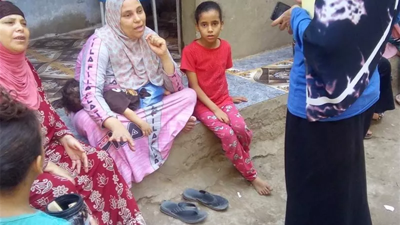 حملات توعية بأهمية ترشيد المياه بقري حياه كريمه بمركز ناصر