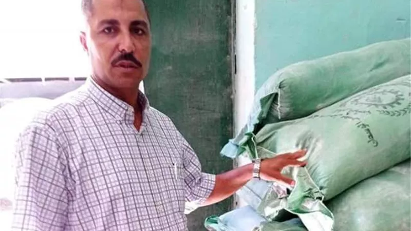 ضبط 15 شيكارة دقيق مدعم قبل بيعها بالسوق السوداء بناصر
