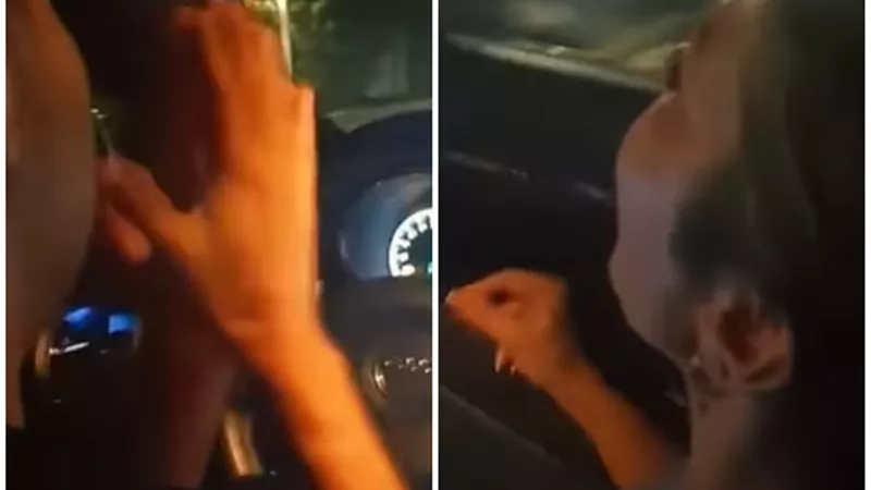 داخل السيارة.. أصالة تصفق برفقة رامي صبري على أغنيتهما 