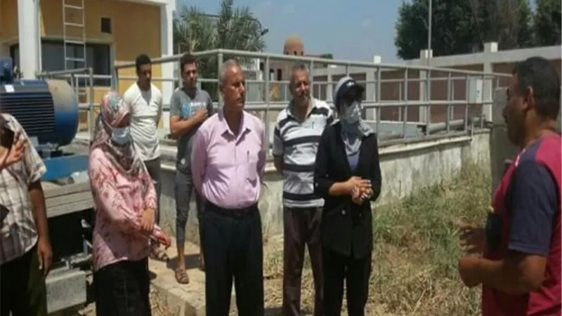 نائب محافظ القليوبية تتفقد مشروعات الصرف بمدينة طوخ