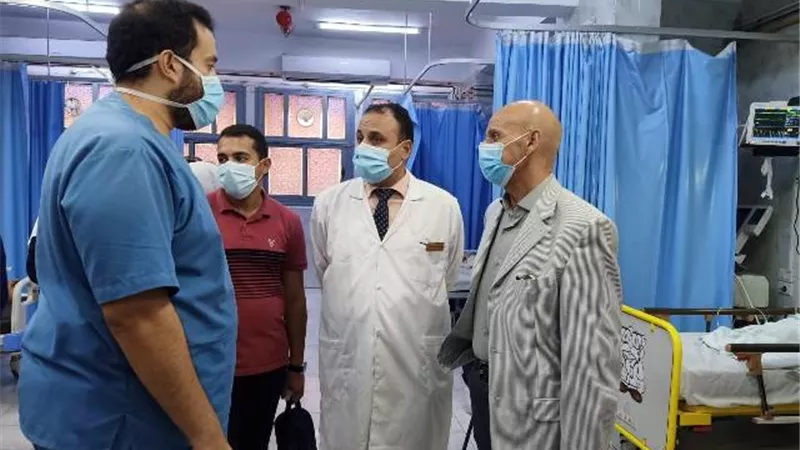 مدير صحة الشرقية يطمئن على حالة الطفلة ضحية جريمة الاغتصاب
