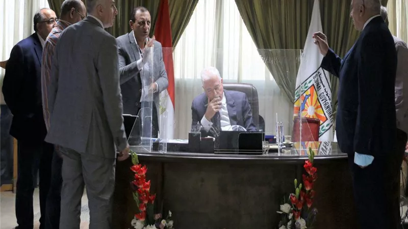 فودة وعبدالرحيم وابوسنة يناقشون تطوير موانئ نويبع وشرم الشيخ