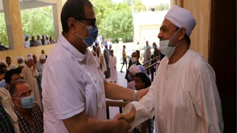 وزير القوى العاملة وشيخ الأزهر يوفران مشغل للفتيات بالاقصر