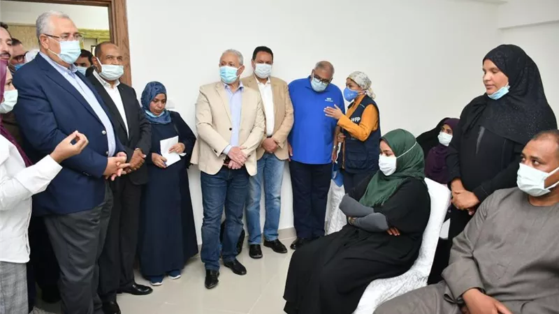 وزير الزراعة ومحافظ الأقصر يتفقدان مركز الاقصر للابتكار ونقل المعرفة بالتعاون مع برنامج الغذاء العالمي