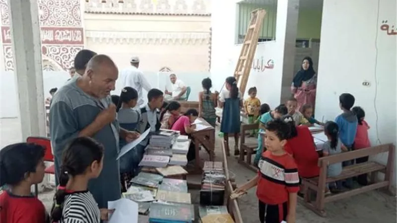 معرض كتاب القرية في الإسماعيلية..عدالة ثقافية تستهدف أبناء الريف..صور