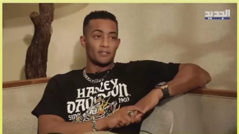 محمد رمضان يروج لحلقته على تليفزيون 