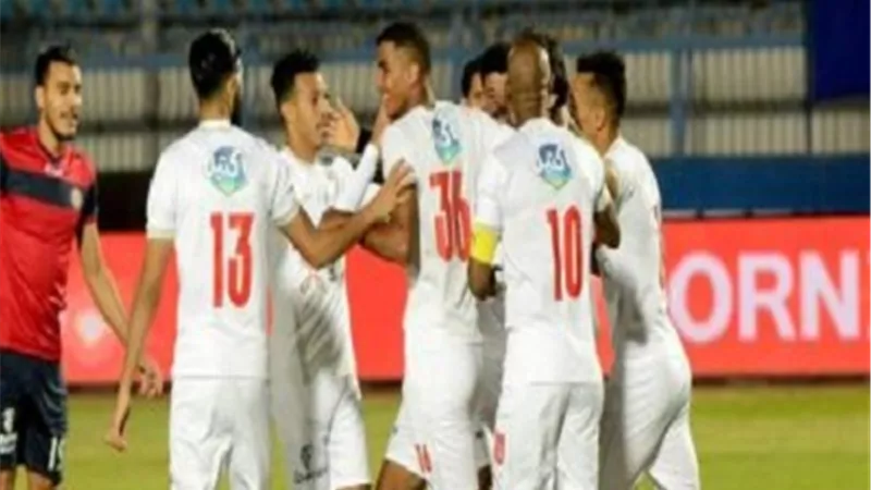 الزمالك يحتفل بدرع الدورى امام البنك الاهلى الليلة