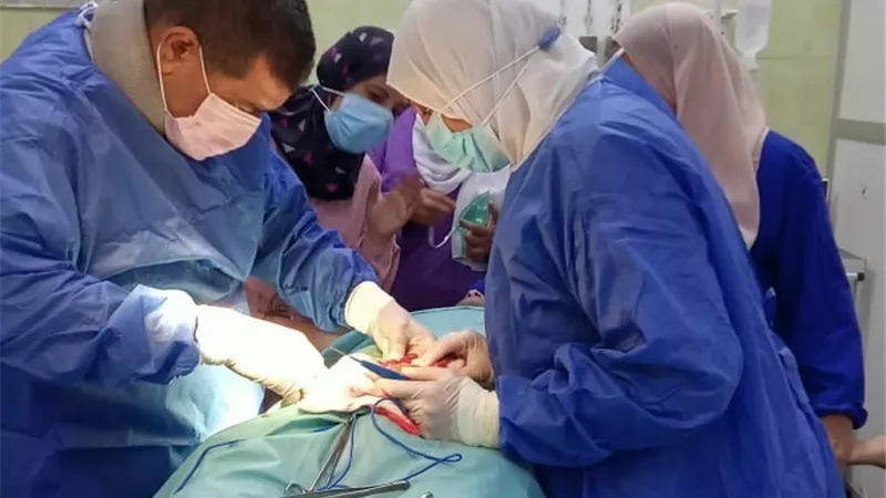 إجراء جراحة عاجلة لعريس فى ليلة الزفاف بالشرقية.. بالصور