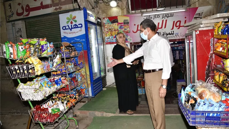محافظ الغربية في جولة ليلية حتى منتصف الليل بشوارع طنطا-صور
