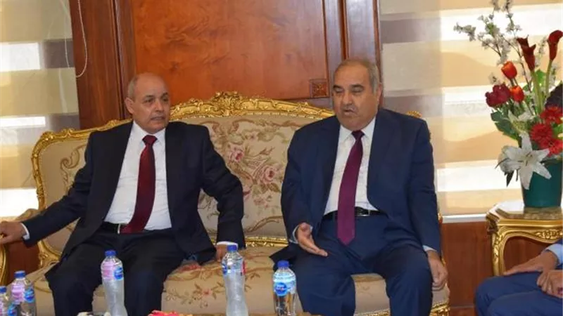 رئيس هيئة النيابة الإدارية يستقبل رئيس المحكمة الدستورية العليا
