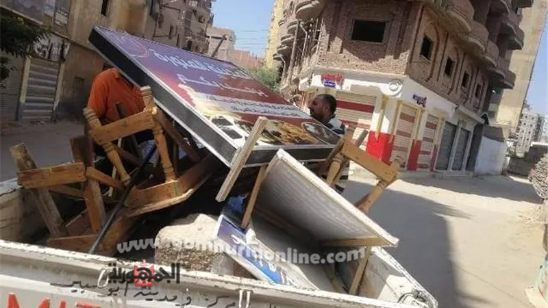 الجهاز التنفيذى بالشرقية يواصل ازالة تعديات البناء على الأراضى الزراعية ورفع الإشغالات من حرم الطرق والشوارع الرئيسية