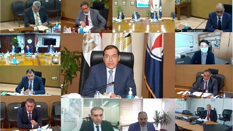 وزير البترول يعتمد نتائج أعمال شركتى بدر الدين ورشيد والبرلس للعام المالى 2020 -2021