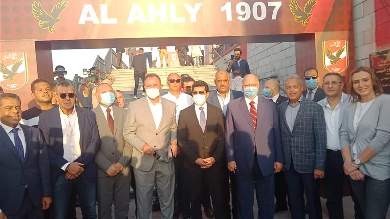 افتتاح جراج النادى الاهلى بمدينة نصر لتقديم خدمات متميزة لاعضائه