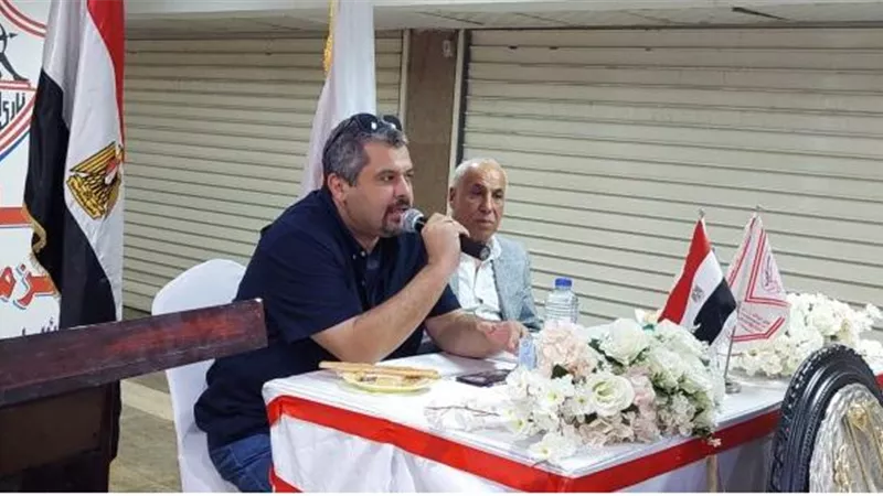 مؤتمر الزمالك.. عمرو مصطفى يتحدث عن فرع النادى في الإمارات
