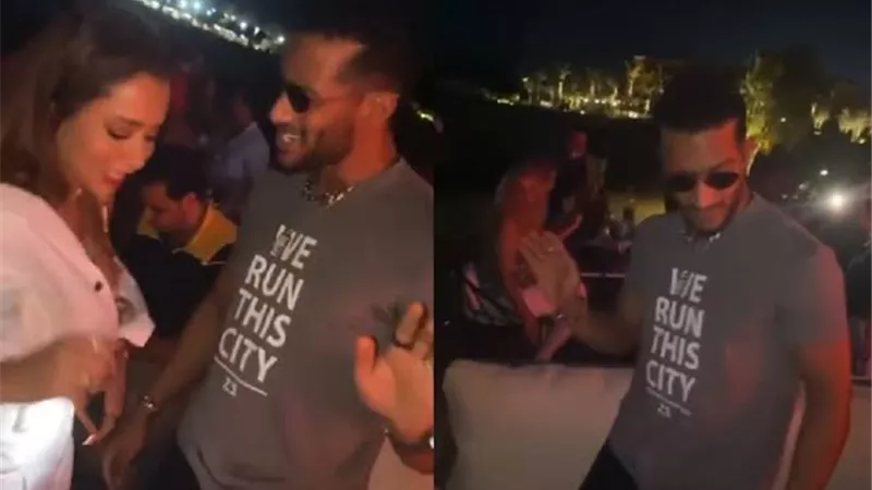 أول تعليق من بلقيس بعد رقصها مع محمد رمضان