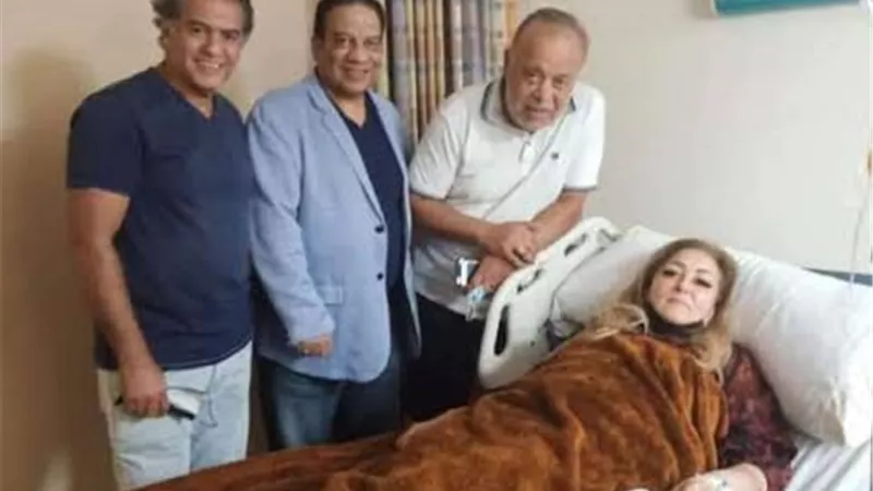 أول صورة لنهال عنبر فى المستشفى بعد إلاصابة