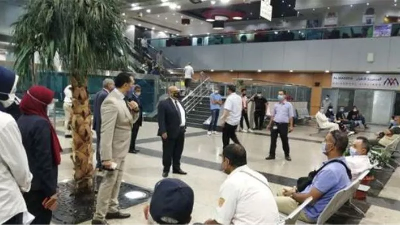 مطار القاهرة يستقبل 5 آلاف سائح